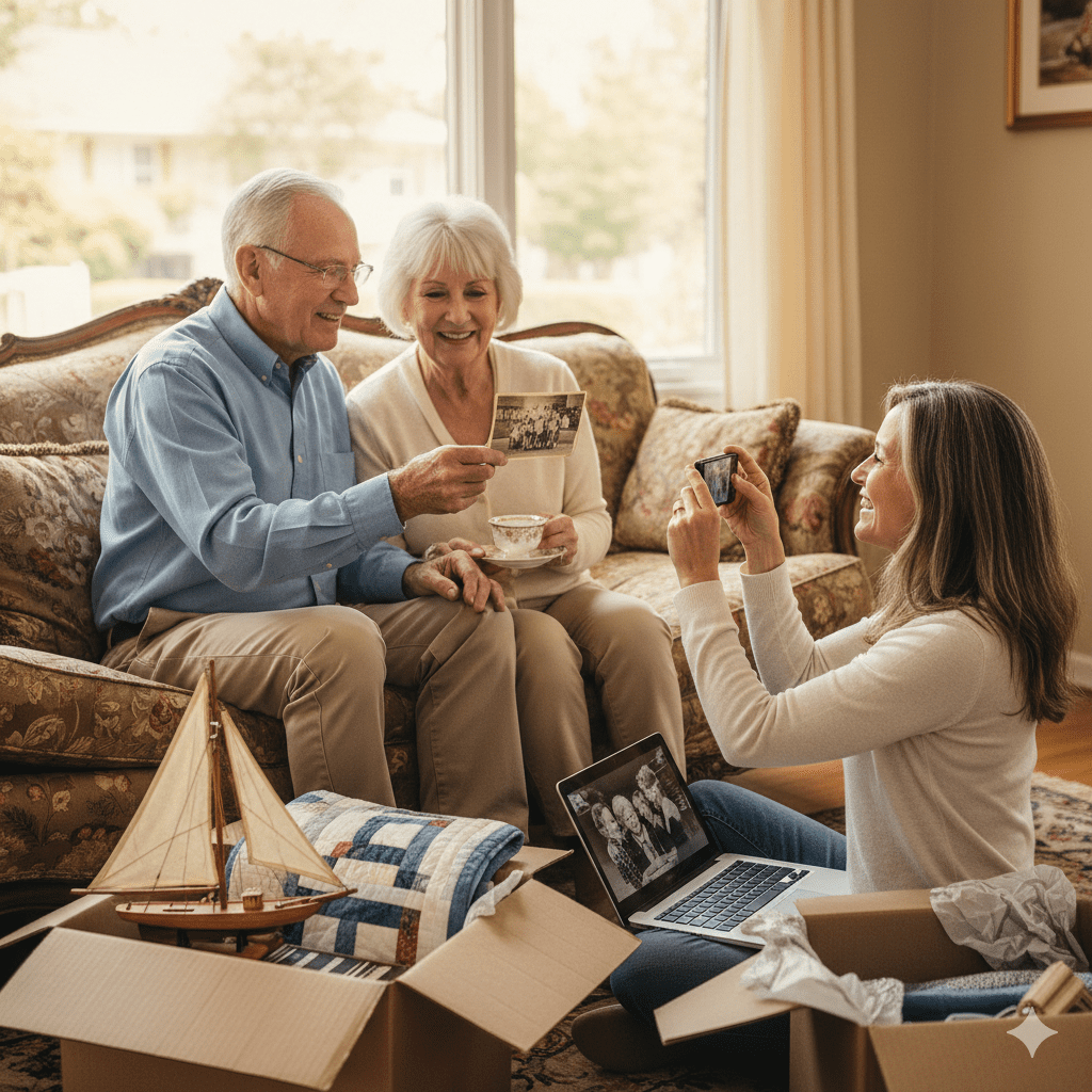 What to Do with a Lifetime of Heirlooms: A Senior’s Guide to Decluttering with Dignity